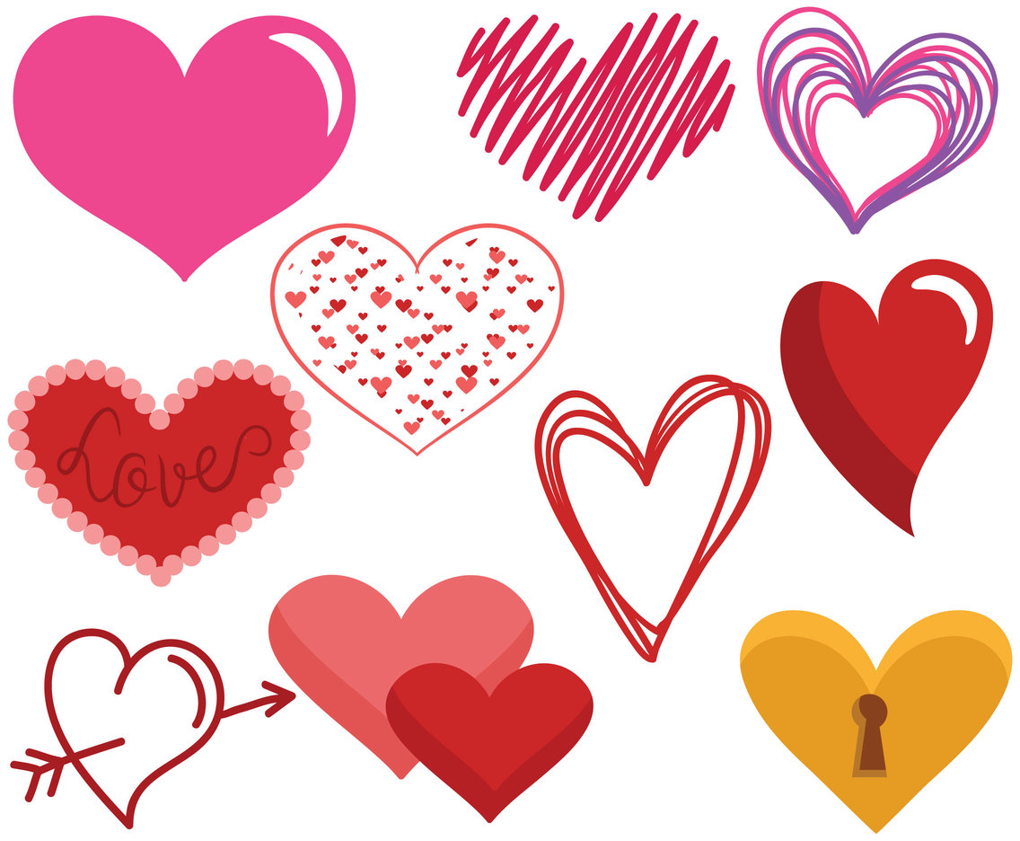 Free Hearts Vectors